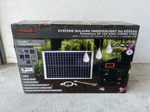 Mauk solarpanel kit - 12, w